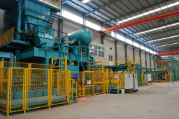 Static pressure automatic molding line